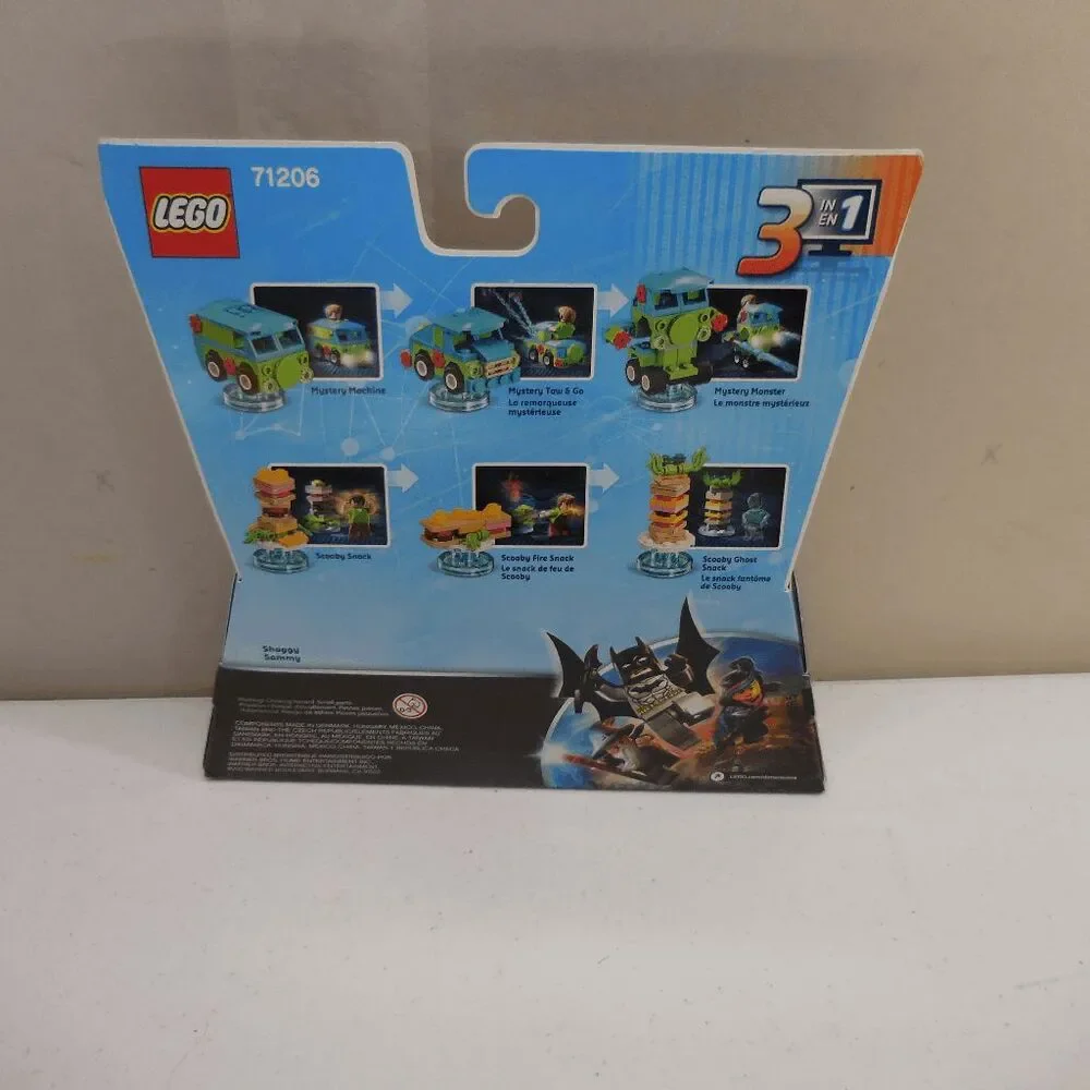 Brand New & Sealed LEGO‎ Dimensions: Scooby-Doo Team Pack (71206)